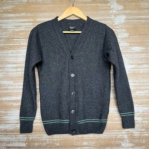 Universal Studios Harry Potter Slytherin Cardigan Made In Scotland Womens XS
